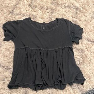 Free People babydoll shirt